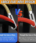 Comparison of insertion efficiency in Pro Grade 40 Foot Heavy Duty Fish Tape Cable Puller Kit With Pulley And Tape Fastener