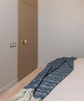Built Tough Single Sided Hidden Deadbolt Lock With Classic Ball Handles For Serious Privacy And Hassle Free Setup On Quiet Study Doors and Home Office Rooms visible on a wooden door, with elegant design.