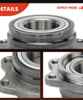 Beefed Up Rear Wheel Bearing And Hub Assembly For Mitsubishi Lancer Evolution AWD 2003-2006, Eclipse AWD 1995-1999, Eagle Talon AWD 1995-1998 Replacement Axle Hub Kit, Heavy Duty Load Capacity, Smooth Ride, Easy Install close-up view