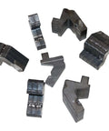 Gooseneck Dies For 12 And 20 Ton Finger Brakes Fit Bend Up To Quarter Inch Material Heavy Duty USA Made Weld In Custom U Shaped Brackets