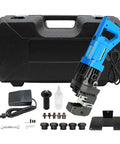 Electric Hydraulic Hole Punch Tool 1200W 110V Heavy Duty Beast Metal Punch with accessories and carrying case