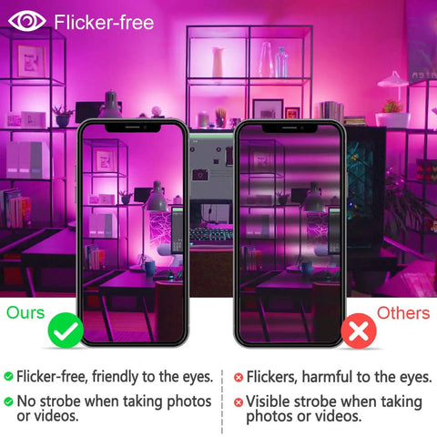 Slick Smart Bluetooth LED Flood Light Outdoor And Indoor 30 Watt Equivalent To 300 Watts RGB Color Changing Landscape Bulb With Phone App Control 16 Million Hues 23 Vibe Modes Timing Setting For Backyard Yard Security