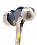 Ball Peen Hammer 12 Oz Pro Grade Metalworking Tool With Forged Steel Construction And Shock Reduction Grip USA Made