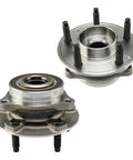 Front And Rear Wheel Bearing Hub Assembly For Chevy Malibu 2016-2021, Buick Envision 2016-2019, 5 Lug Replacement close-up view