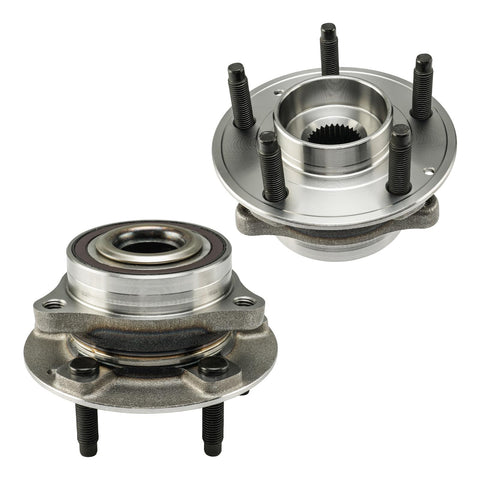 Front And Rear Wheel Bearing Hub Assembly For Chevy Malibu 2016-2021, Buick Envision 2016-2019, 5 Lug Replacement close-up view
