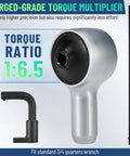 Hardcore Heavy Duty Torque Multiplier Wrench Set Featuring A Solid 1:6:5 Gear Ratio showcasing forged-grade design and accessories.