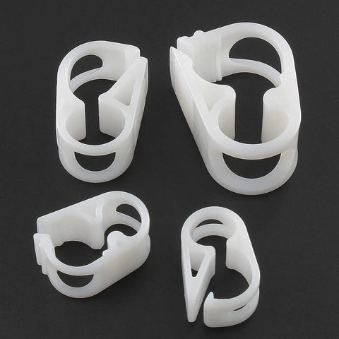 Heavy Duty Lab Grade Plastic Tubing Clamps Kit For Easy Flow Control And Pinch Valve Tuning, Adjustable Hose Clamps Set