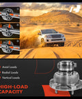 Front Wheel Bearing And Hub Assembly 6 Lug Fit Ford Transit 250 2015 350 2015-2017 And 350 HD 2015-2018 with high-load capacity
