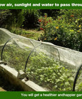 Ultra Fine Garden Netting 15x15 Ft Plant Covers Pro Grade Pest Barrier For Vegetables Fruits Flowers And Crops Breathable Mesh