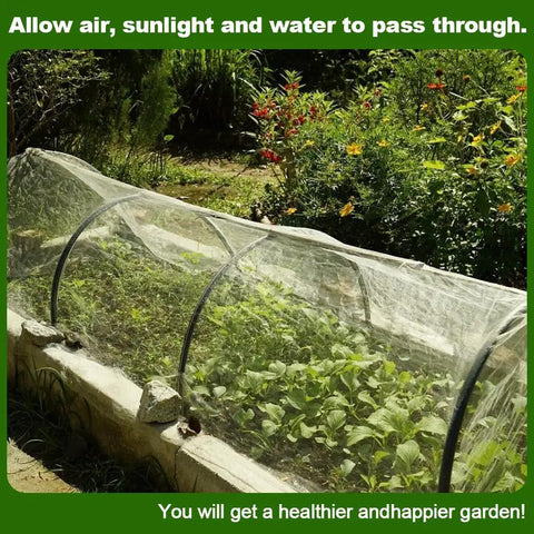 Ultra Fine Garden Netting 15x15 Ft Plant Covers Pro Grade Pest Barrier For Vegetables Fruits Flowers And Crops Breathable Mesh