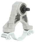 Pro Grade Angle Grinder Conversion Head Kit Engineered For Rapid Copper Motor Cooling And No Sweat Quick Release Functionality, silver stainless steel head attachment.