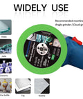 4.5 Inch Diamond Cutting Disc For Angle Grinder Glass Ceramic Jade Crystal And Wine Bottles 3 Pack Pro Grade Heavy Duty Diamond Blade