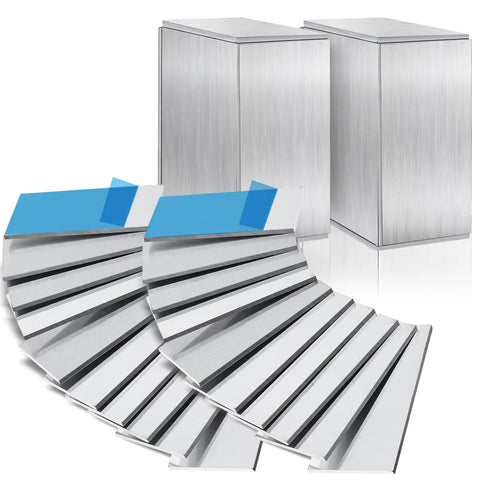 36 Piece Aluminum Welding Plates Set For Practice 2 By 4 Inch Sheets 1/8 Inch Thick Flat Aluminum Metal Panels For MIG TIG MMA Arc Welding