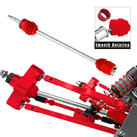 Aluminum RC Upgrades Kit For 1/10 T-Maxx And E-Maxx Including Suspension Arms Steering Knuckle Shock Tower Drive Shaft Axles Push Rod
