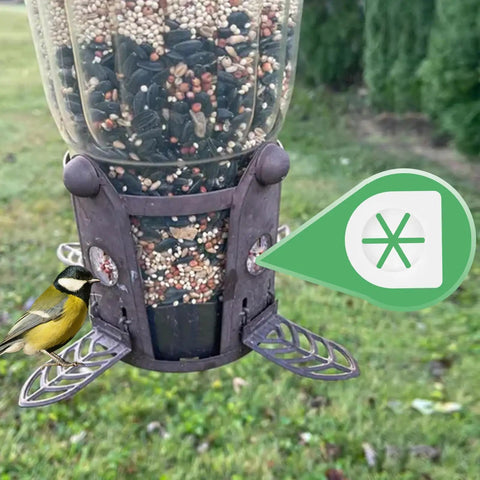 4 Piece FlexPort Replacement Parts For Perky Pet Squirrel Be Gone Max Bird Feeder 1MM Compatible Model 334 1SR Durable TPU Material Easy Install Routine Maintenance Keeps Your Wild Bird Feeder Running Smooth And Fully Functional In The Backyard