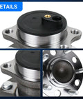 Close-up of Rear Wheel Bearing And Hub Assembly With ABS For 2011 2014 Chrysler 200 Rear FWD 2007 2010 Sebring with bolt details