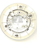 Top Shelf Commercial Grade Heat Detector With Base Included showing the mounting base for quick installation in safety setups.