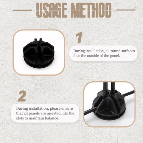 30 Piece Black Wire Cube Grid Connectors, Hella Durable Cable Clips For Organizing Thin Wires Under 4Mm, Smooth Plastic Mount Brackets With Secure Locking Slots, Built Tough And Freakin Easy To Use