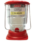 70+ Hour Citronella Outdoor Lantern With Easy Carry Handle And Hang Loop For Camping Picnics And Patio Ambience Provides Extended Light And Natural Bug Repellent For Chill Outdoor Vibes 6.7 Oz Red