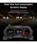 Chevrolet Camaro 12.3 Inch Car LCD Dashboard Panel Plug And Play Replacement For 2015 2023 Smart Digital Cluster Virtual Cockpit Speedometer Gauges Dope Ride Ready, front view