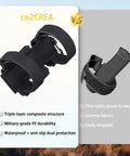 Portable Bluetooth Speaker Mount For Most Wireless Speakers, Outdoor Adjustable Strap with PU Leather and PE Bar