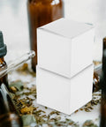White Square Cardboard Boxes Set Of 10 Easy Assembly Packaging Boxes For Essential Oils Coffee Cups Candles And Gifts Giftable