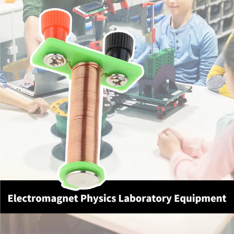 Hands On Electromagnet Experiment Kit For Teens With Real World Physics Projects, image of electromagnet in classroom setting