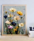 Paint By Numbers Kit For Adults Beginners Wildflowers On Canvas DIY Acrylic Or Oil Easy Step By Step Painting 16x20 Inch