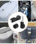 RV Propane Tank Cover Hardware Kit 2 Pack Thumb Screws and Nuts Compatible with Camco Propane Tank Cover Lid Replacement