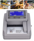 Denomination Bill Detector With HD LCD Display Quick Counterfeit Checks Using MG IR MT Detection Portable Handle Cash Verifier