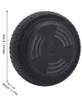 High Torque 6.5 Inch 200W 36V Hub Motor Wheel for DIY Replacement and Repairs Rain Resistant Replaceable Wheel for Self Balancing Scooters Upgrades and Customization, black round motor wheel with tread