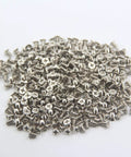Rock Solid M3x5mm Flat Head Phillips Screws 100 Pack For 2.5 Inch SSD And Hard Drives Nickel Plated Alloy Steel scattered screws