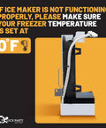 Ice Maker Replacement Kit For Refrigerators Side By Side And Top Mount Models Compatible With Frigidaire GE Kenmore