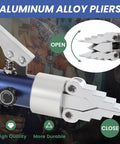 6T Portable Hydraulic Flange Spreader With Aluminum Alloy Pliers, Manual Flange Splitter, Max Spread 36mm detail view