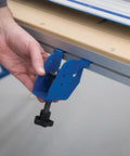 Level Up Your Shop Rig With These Knockout Adaptive Cutting System Extension Brackets attaching to a portable project table.