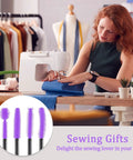 Deep Cleaning Kit For Sewing Machines With Reusable Silicone Bristle Brushes That Reach Every Nook And Cranny, 20 Pack Purple