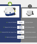 Comparison of 12V 1100GPH Automatic Bilge Pump for Boats with Float Switch and Long Power Cord Submersible Marine Water Pump Built Tough Quiet High Efficiency Low Noise with another pump