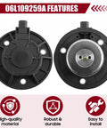 Front and back view of VW VVT Solenoid Replacement for Audi and VW Cars Engine Variable Valve Timing Solenoid