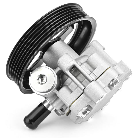 Power Steering Pump With Pulley Direct Fit For 2007 To 2012 Dodge Caliber 1.8L 2.0L 2.4L And 2007 To 2017 Jeep Patriot Compass 2.0L 2.4L