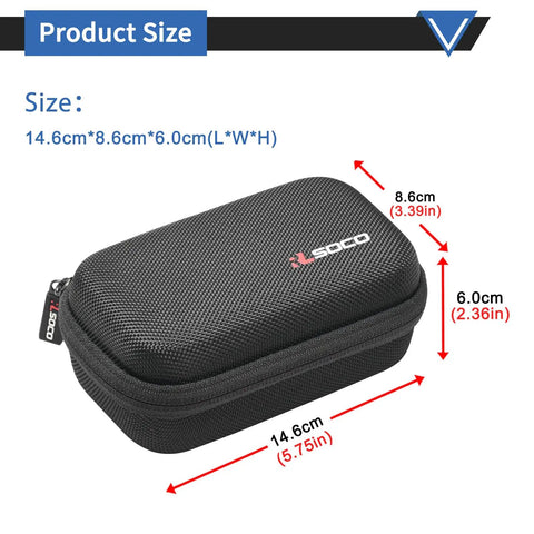 Hard Shell Carrying Case For GLM165 Laser Distance Measure Series 165 Ft Blaze Pro 25G 40 27CGL 22 Case Only Protective Portable Storage For Outdoor Jobs On The Go, 14.6x8.6x6cm