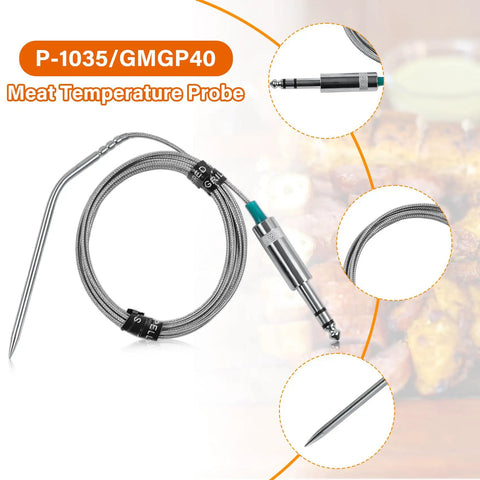 Meat Temperature Probe Replacement For 110V Jim Bowie Daniel Boone Choice Grills And Davy Crockett Wood Pellet Grills Grill Upgrade