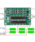 Top Notch 2 Pack 3S 60A BMS Protection Board 12.6V Lithium Battery Balance Charger Module visual showing connections and components.