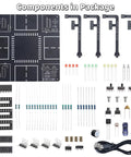 LED Traffic Light Soldering Kit For DIY Fans And STEM Learners Realistic Traffic Signal Circuit Board components