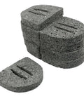 Soldering Iron Cleaning Sponge Set 10 Piece 50x60x10mm For Soldering Rework Station Tip Cleaner, stack of compact gray sponge mats