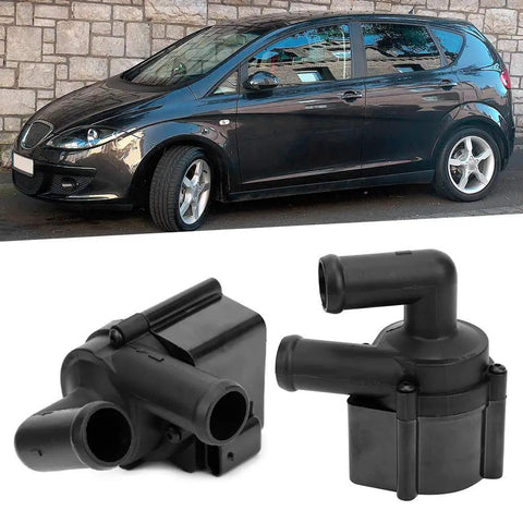 Electric Auxiliary Water Pump For Engine Coolant Circulation. Premium Cooling System Replacement Compatible With Audi A3, Q5, A6, TT 2003-2014 And Volkswagen Models 5N0965561 Oe Number Verify Fitment Before Ordering