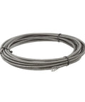 Coiled 1/4 Inch Drain Cleaning Cable 30 Ft Inner Core Snake Auger For PowerClear Drain Cleaner showing kink-resistant design