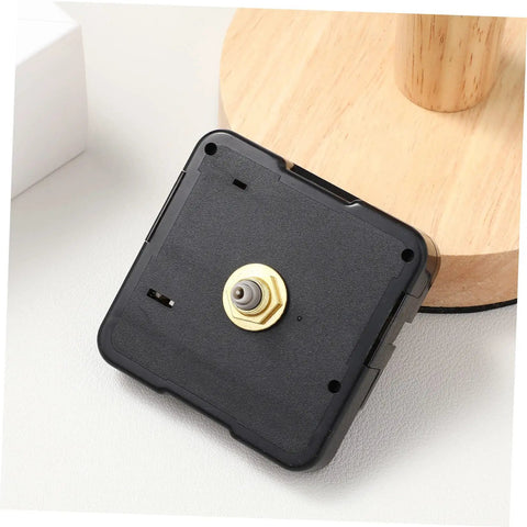 Quartz Clock Movement Replacement Battery Operated DIY Repair Kit For Frameless Craft Clocks And Wall Decor Plug And Play Easy Install Clock Mechanism With 5/32 Inch Thread Length Durable ABS Construction.