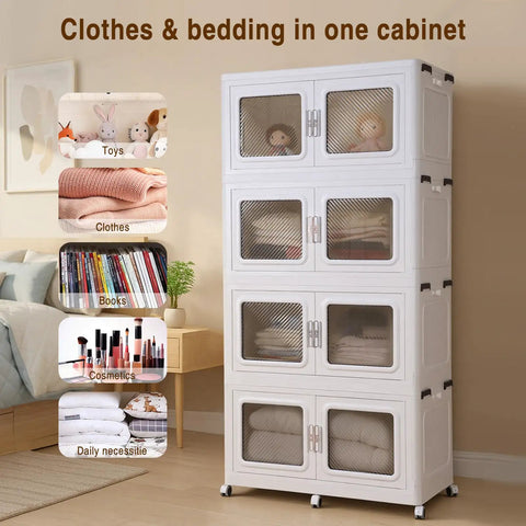 Hella Sturdy Stackable Storage Bins With Snap Shut Lids And Smooth Rolling Wheels For Closet Organization Slick Plastic Containers To Tame Your Rooms Effortlessly