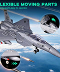 Dope F15 Eagle Fighter Jet Model Kit With Display Stand, 223 Piece Military Airplane Building Set For Adults, feature details
