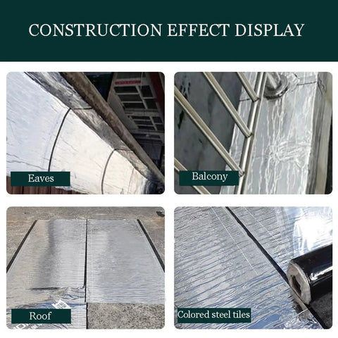 Tough As Nails Self Healing Flashing Sealant And Ice Water Shield Roofing Underlayment Roll waterproofing roof eaves and balcony
